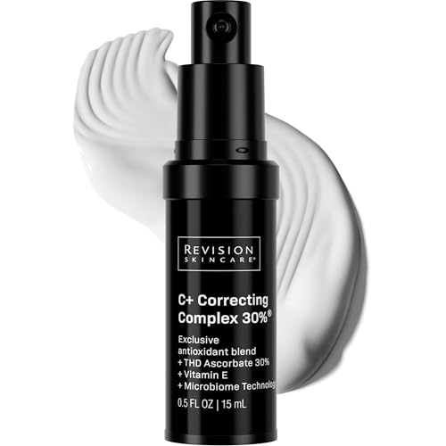 Revision Skincare C+ Correcting Complex 30%® Vitamin C Serum for Face – Anti-Aging Treatment to Brighten Skin, Reduce Fine Lines, Wrinkles & Dark Spots, Firming & Safe for Sensitive Skin