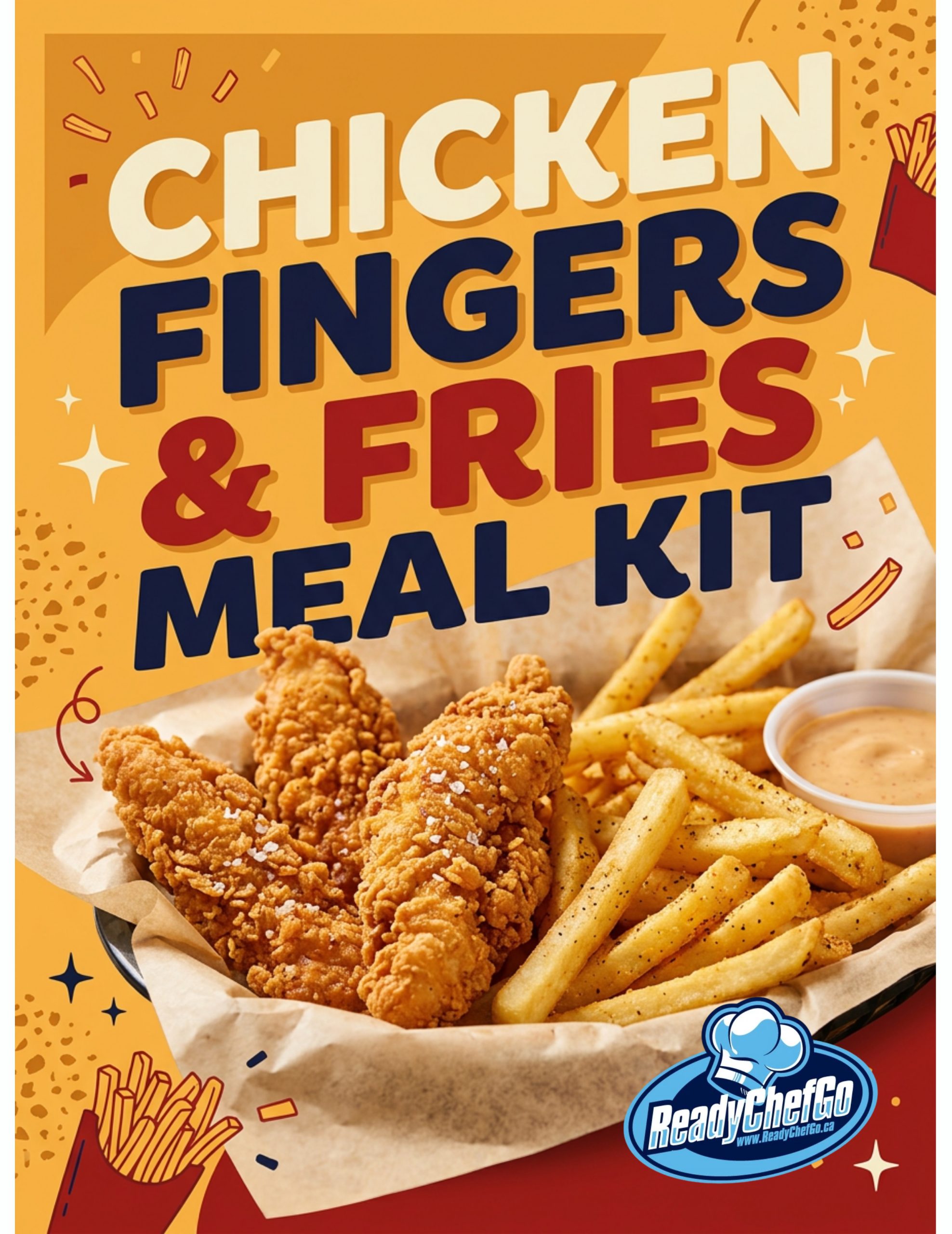 Chicken fingers and Fries