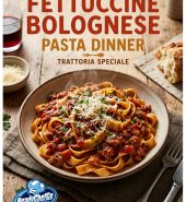 Fettuccine Bolognese (meat sauce)