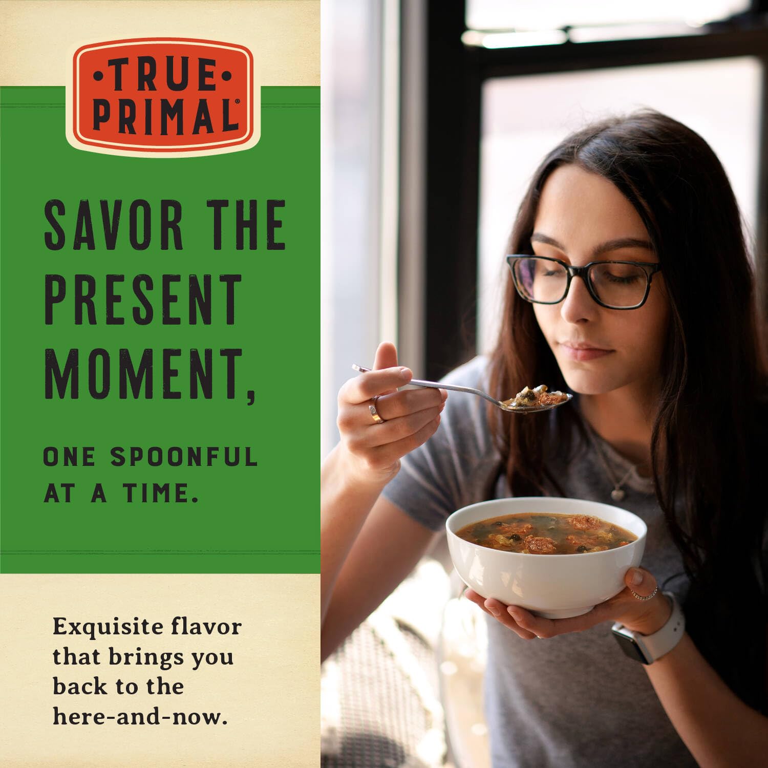 True Primal Chicken & Vegetable Soup 8-pack, Ready to eat, Gluten free, Paleo, Pastured chicken, Whole30, Bone broth - Image 3