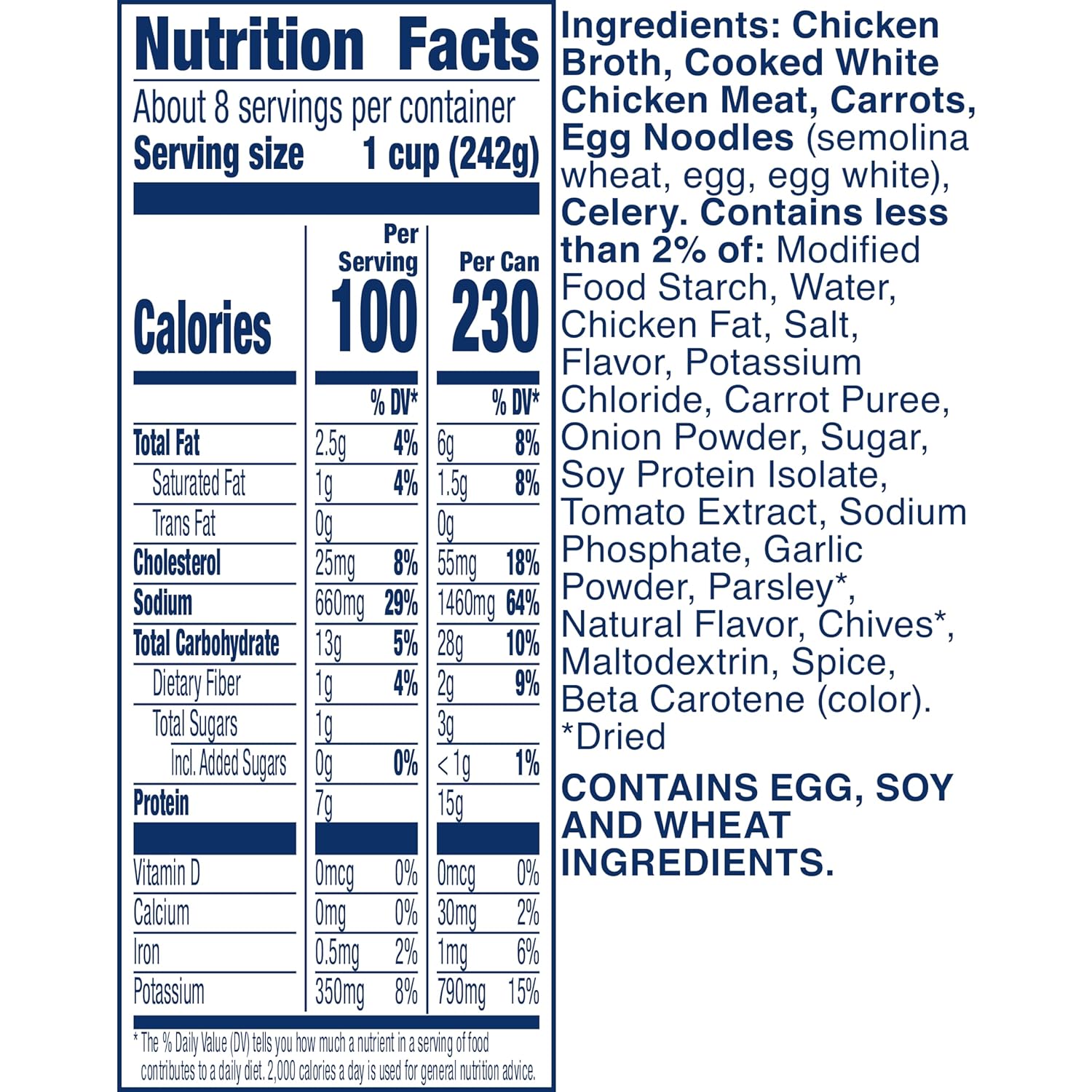 Progresso Traditional, Chicken Noodle Soup, Ready To Serve, 19 oz., 4 Pack - Image 2