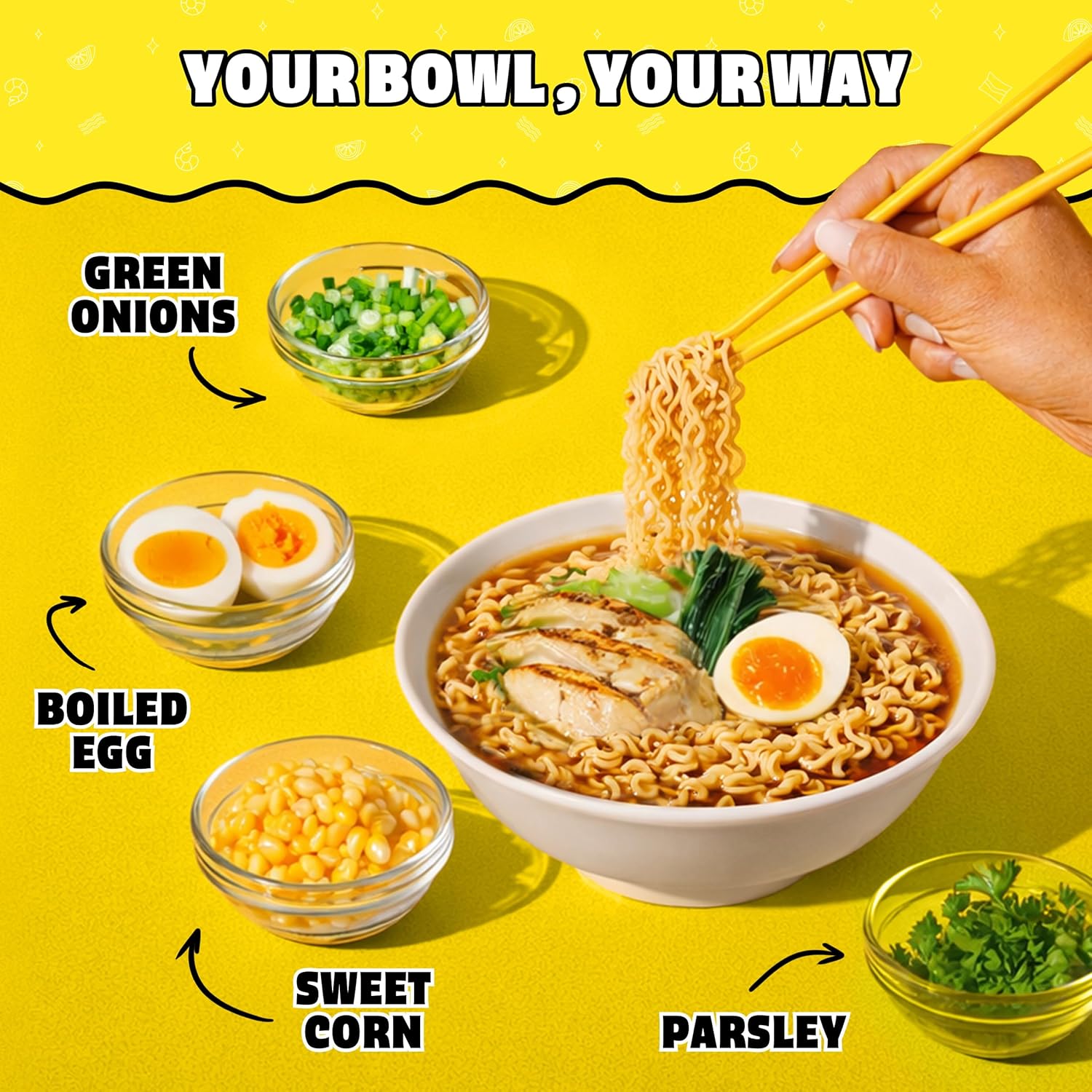 Maruchan Ramen Noodle Soup, Chicken Flavor – Japanese-Style Instant Noodles, Quick & Easy Meal for Kids, Students & Busy Families – 3 Oz. (24 Pack) - Image 8